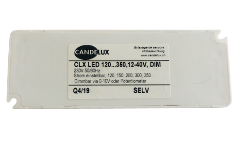 Lösung massgeschneidert CLX LED DRV 120...350mA DRV, 12W, 12-40V, 0-10V DIM